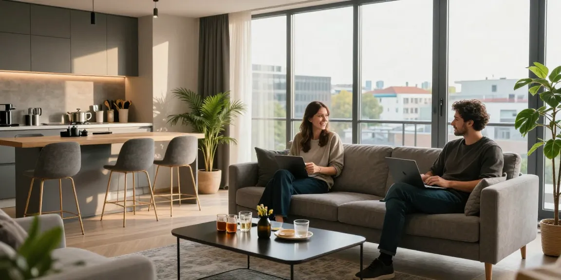 Komfortable Monteurwohnung Hannover mit modernem Design und guter Ausstattung.